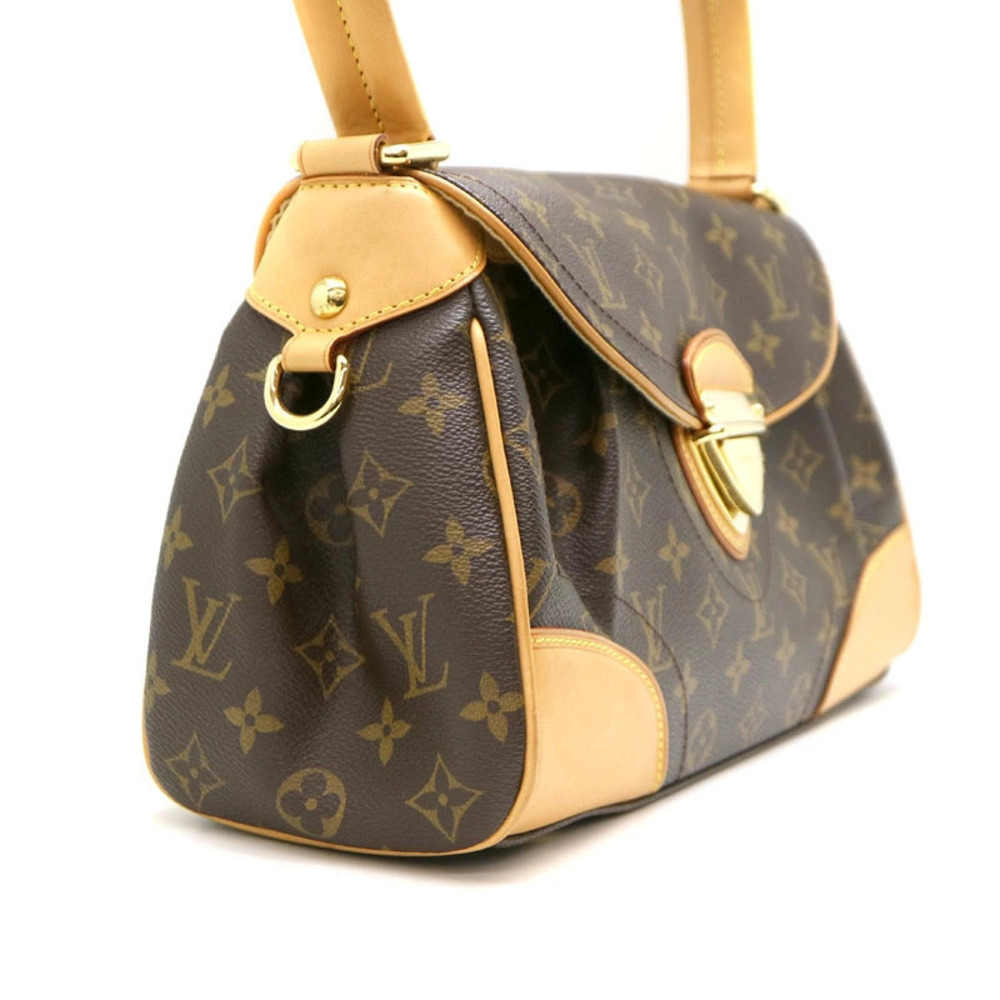Louis Vuitton Beverly Bag Brown Shoulder LV Monogram Canvas